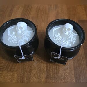 Martha Stewart Skeleton Candles